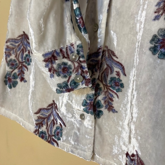 Alix Of Bohemia White Floral Blouse - Picture 4 of 9